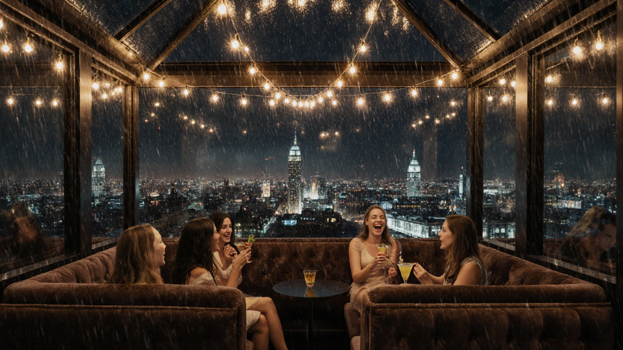 All-Weather Girls’ Night in London: Covered Rooftops and Indoor Venues