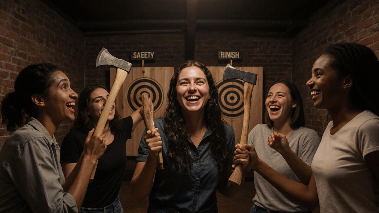 Axe Throwing for Girls' Nights in London: Fun, Safe, and Totally Unapologetic