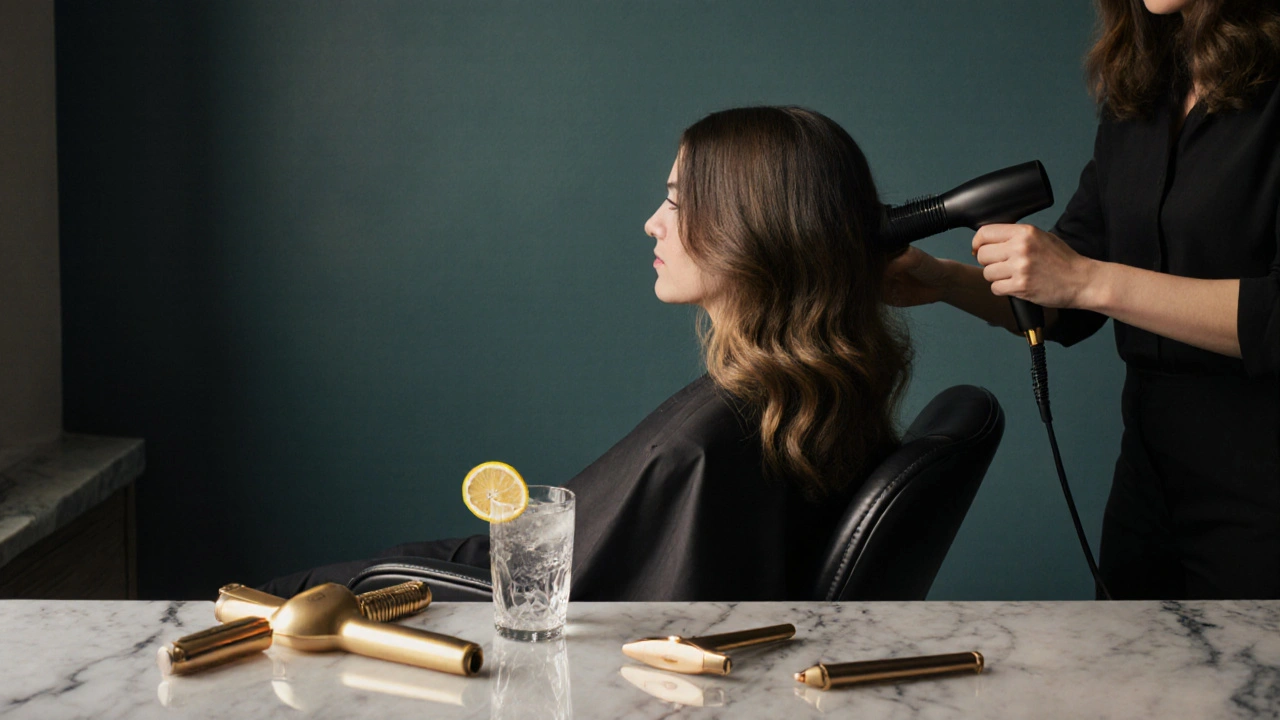 Best Blow-Dry Bars in London with Cocktails for Pre-Night Glam