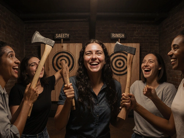 Axe Throwing for Girls' Nights in London: Fun, Safe, and Totally Unapologetic