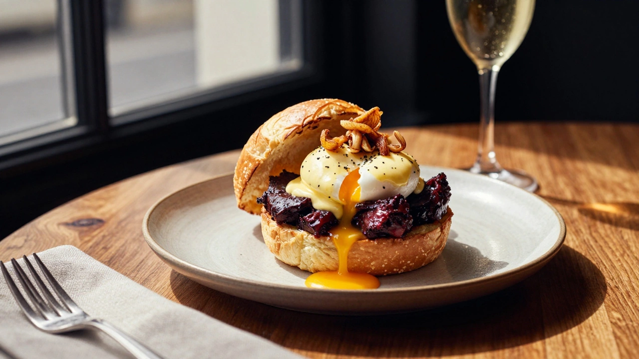 Brunch Menus with a Twist in London: Short Rib Benedict and More