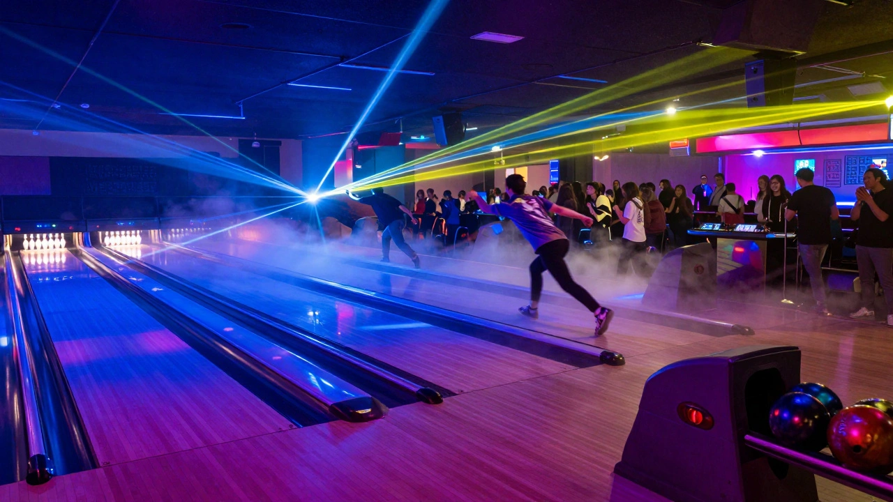 Late-Night Bowling in London with DJ Sessions and Lights