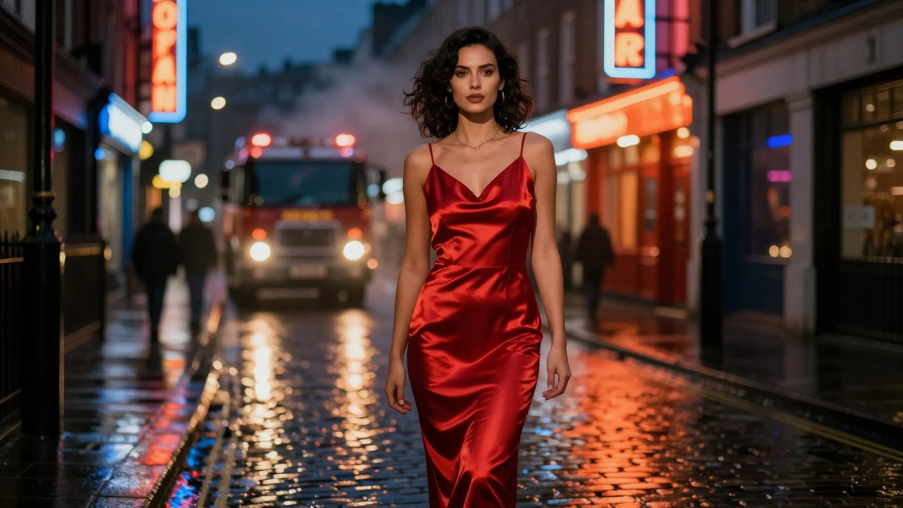 Best Dress Colors That Pop in London Night Photography