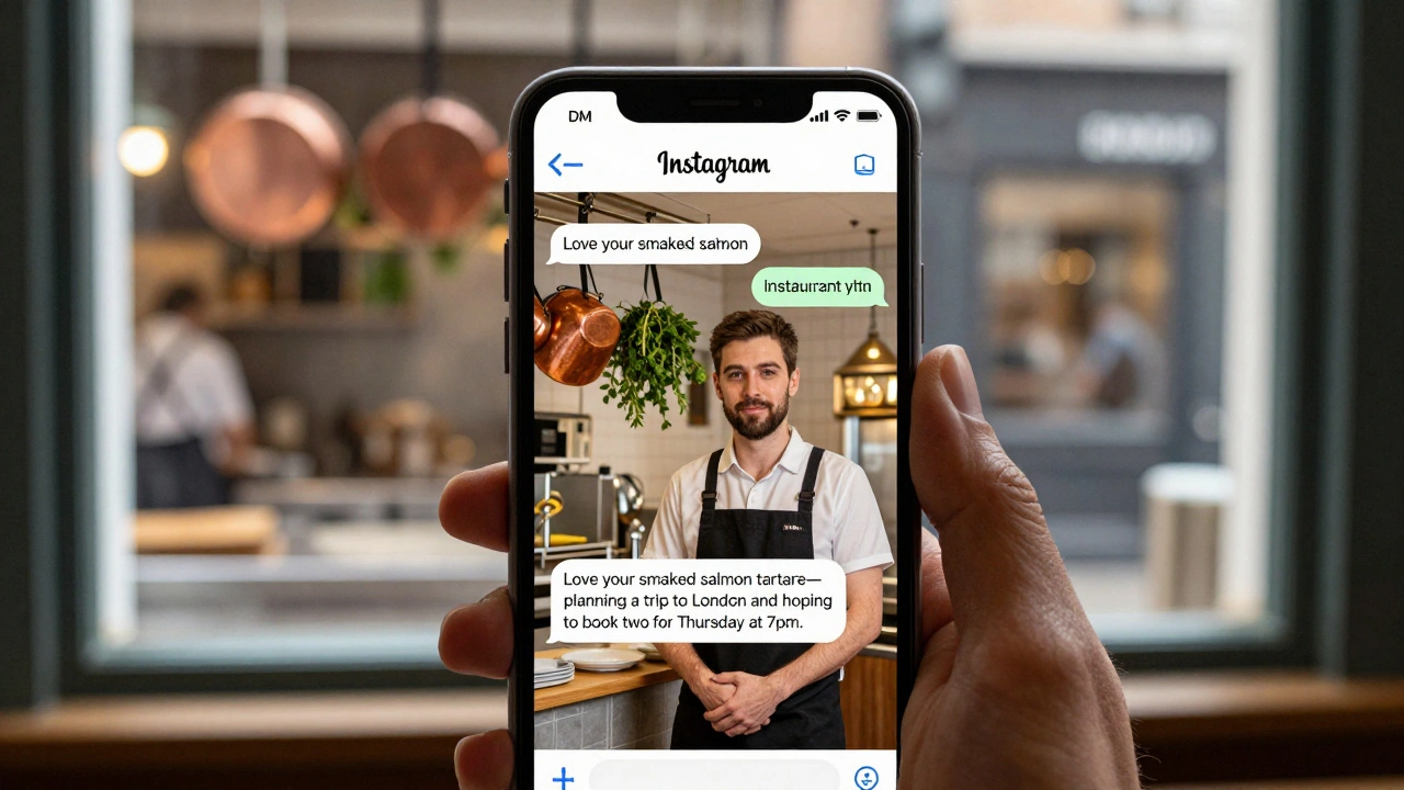 How to Use Instagram and DMs to Book Tables in London Restaurants