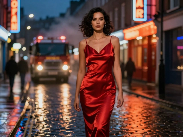 Best Dress Colors That Pop in London Night Photography
