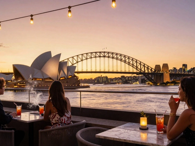 Best Rooftop Bars in Sydney for Sunset Cocktails and City Views