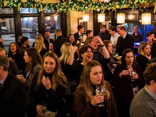 Holiday Party Season in London: Navigating Office Crowds and Finding the Best Dates