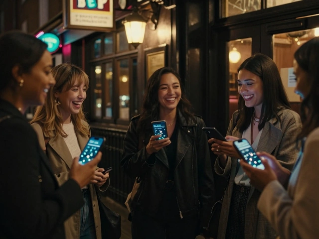 How to Share Pins and Locations Before a London Girls' Night