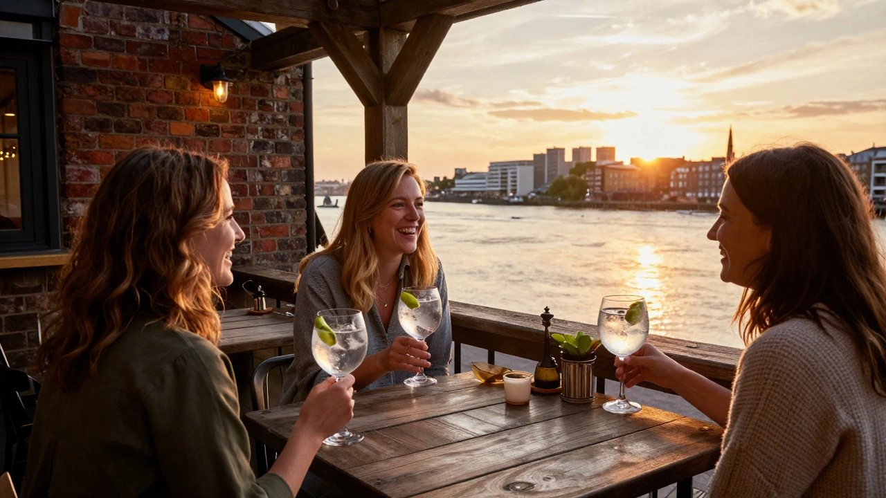 Best Riverside Pubs & Cocktail Terraces for Girls' Night in Greenwich