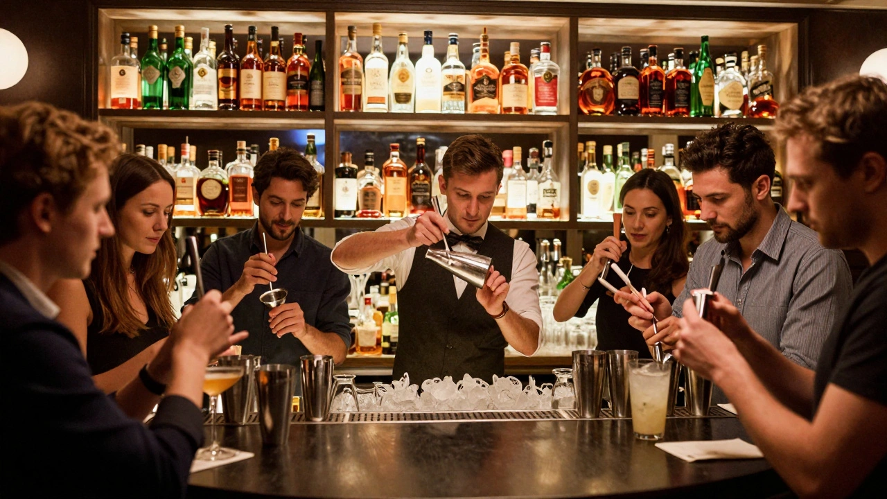 How to Compare London Cocktail Classes by Price and Content