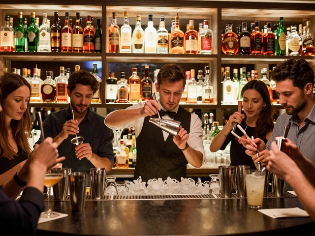 How to Compare London Cocktail Classes by Price and Content